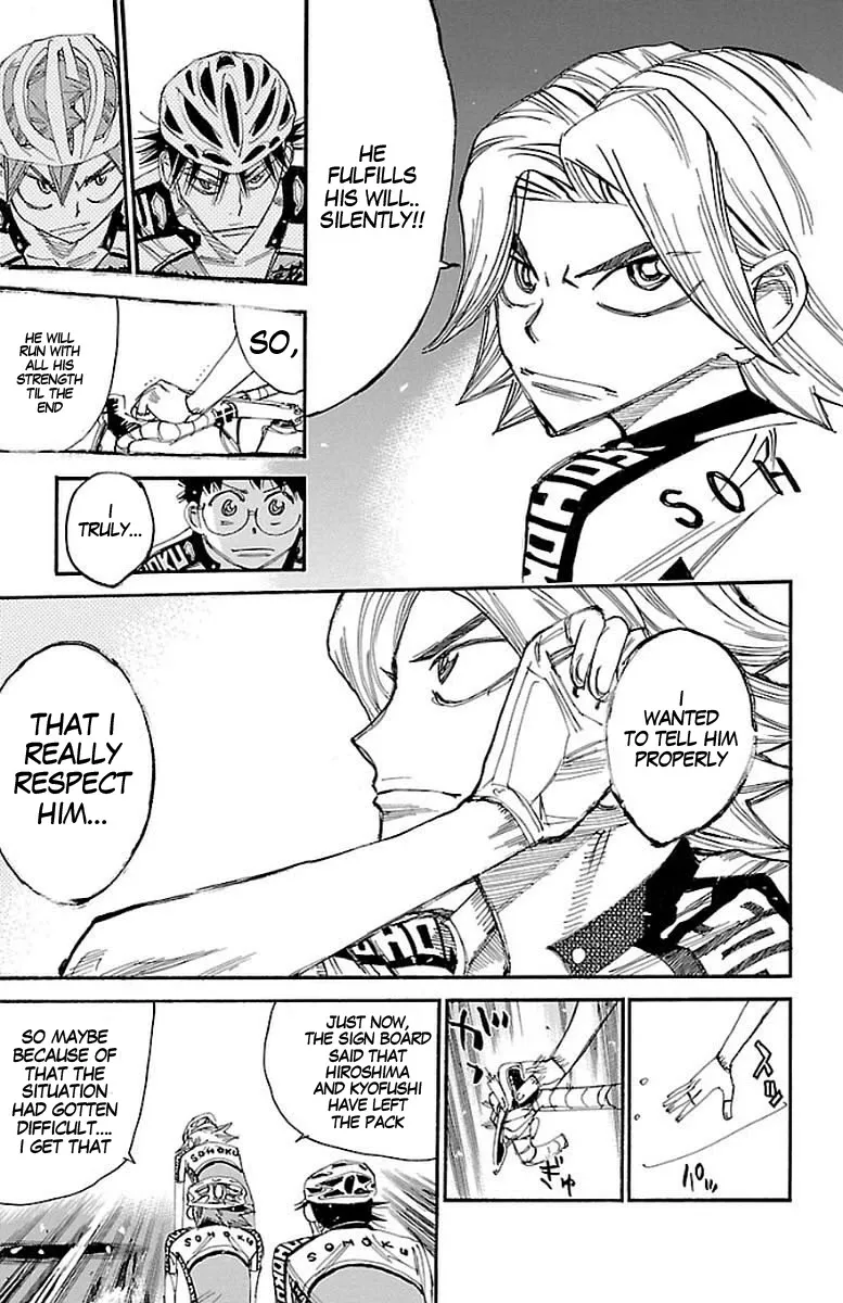 Yowamushi Pedal Zinmanga X Chapter 445 Page 8