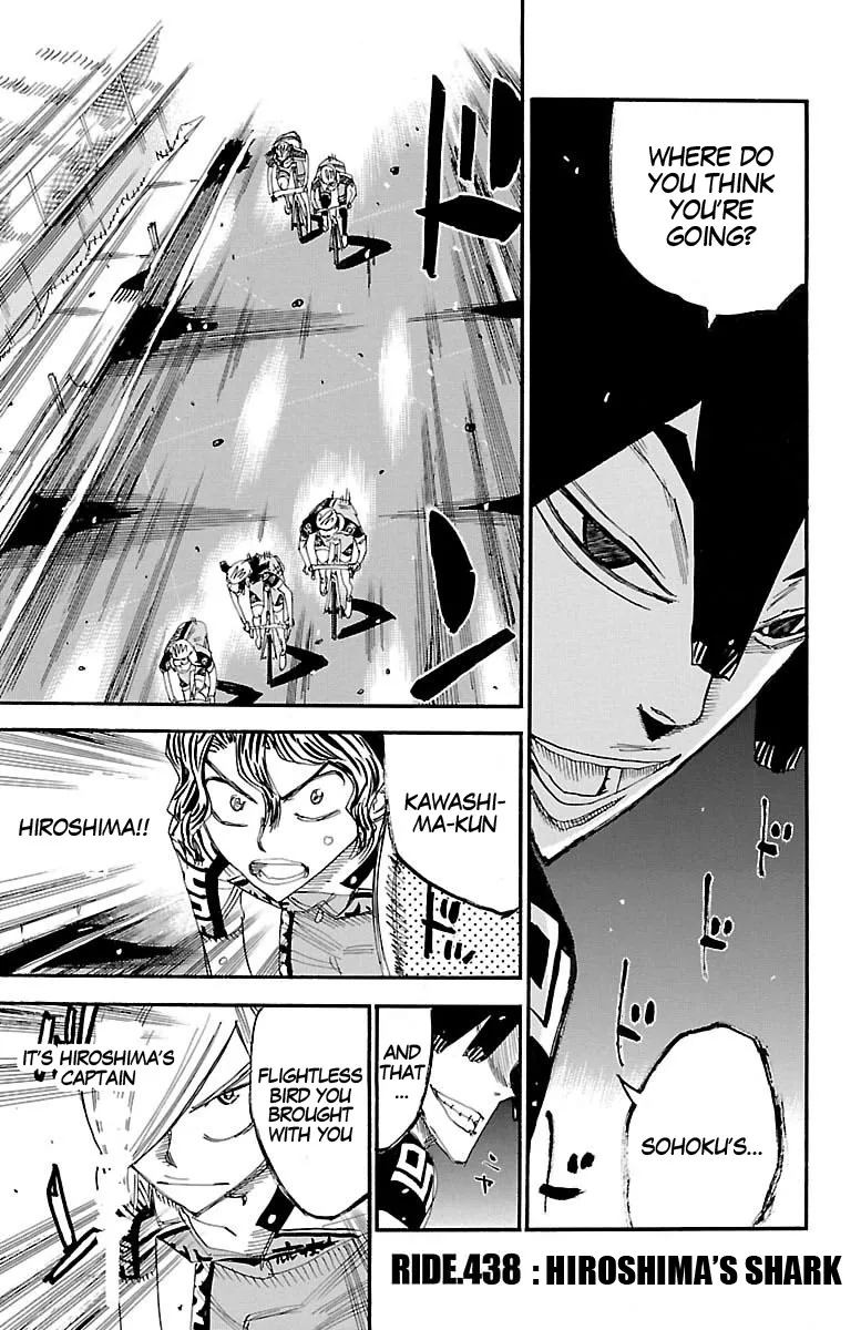 Yowamushi Pedal Zinmanga X Chapter 438 Page 1