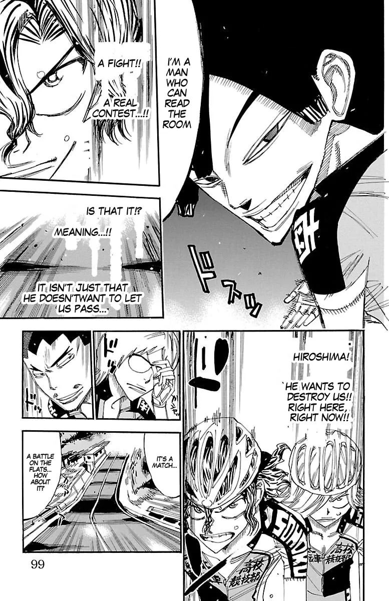 Yowamushi Pedal Zinmanga X Chapter 438 Page 14