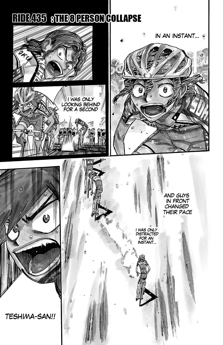 Yowamushi Pedal Zinmanga X Chapter 435 Page 1