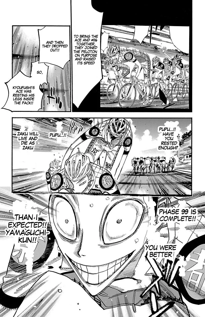 Yowamushi Pedal Zinmanga X Chapter 435 Page 14
