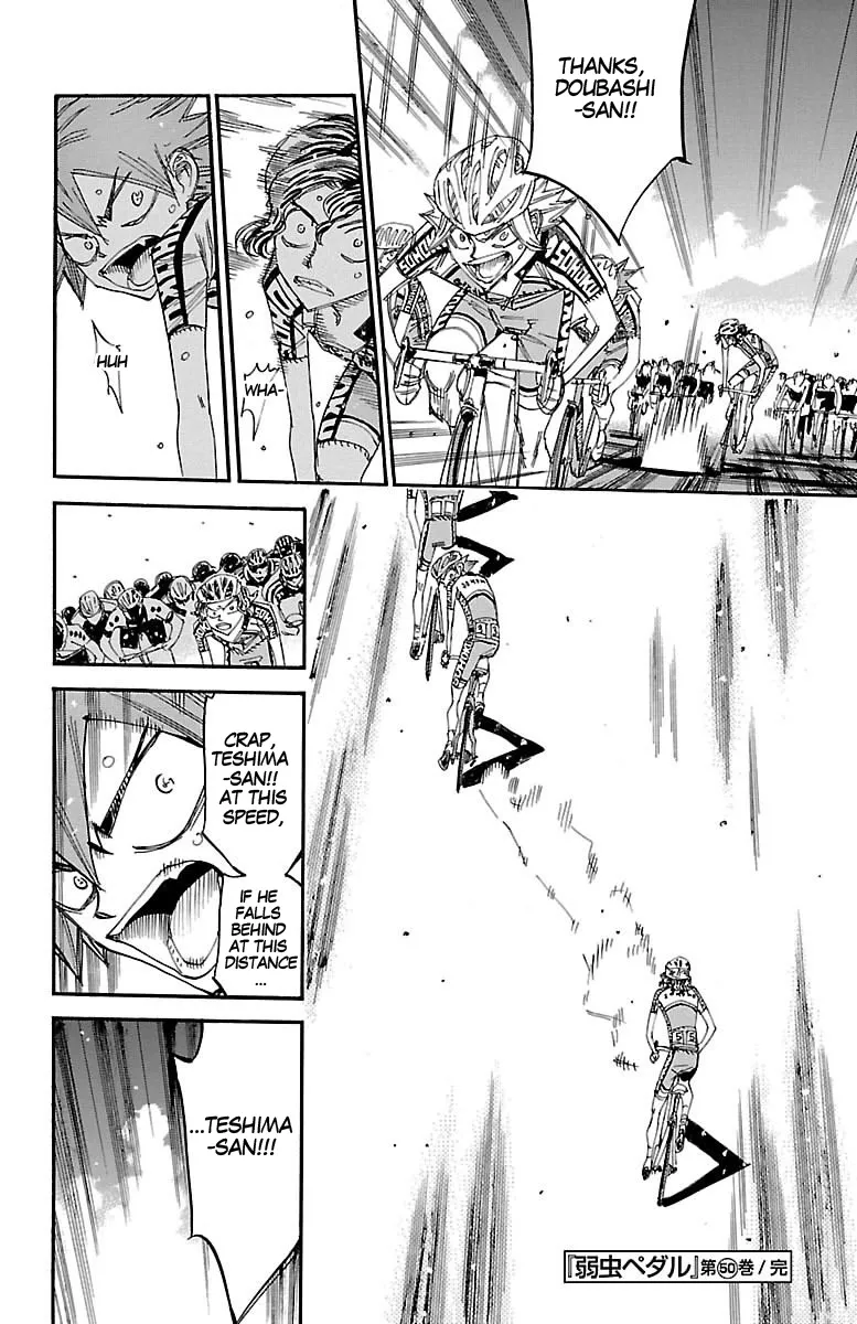 Yowamushi Pedal Zinmanga X Chapter 434 Page 18