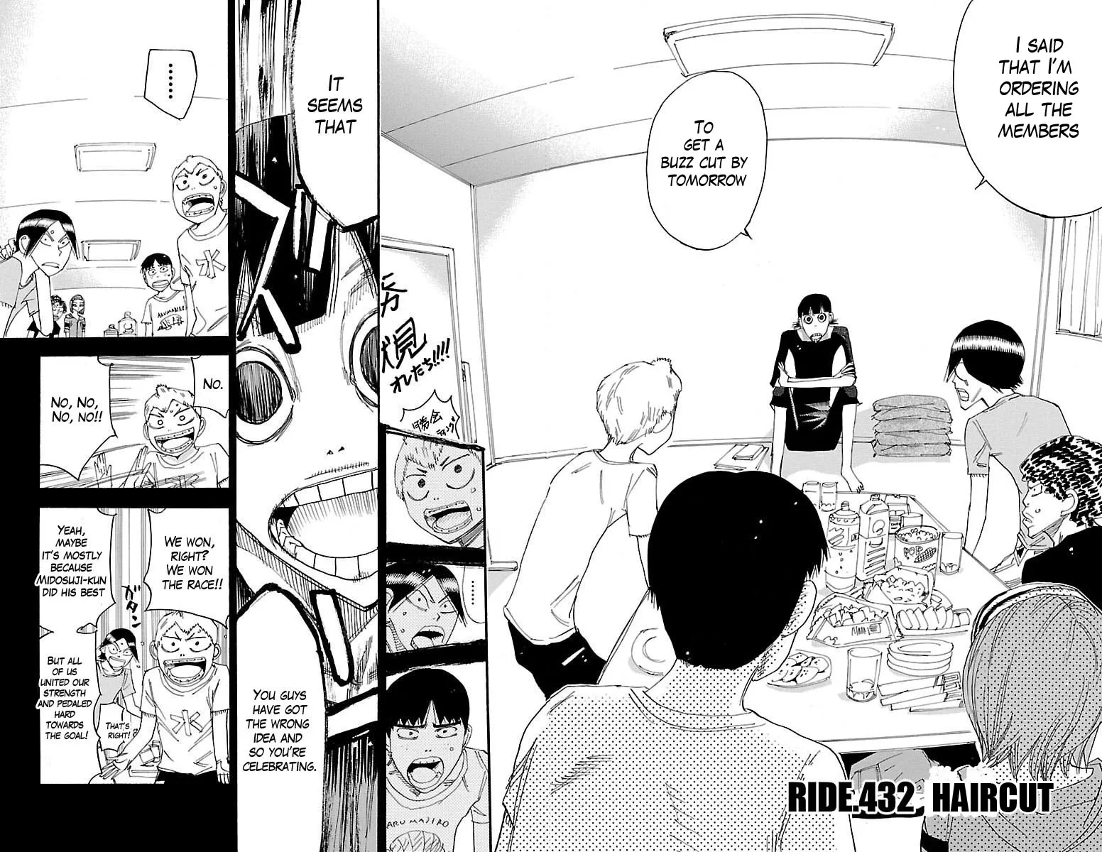 Yowamushi Pedal Zinmanga X Chapter 432 Page 2