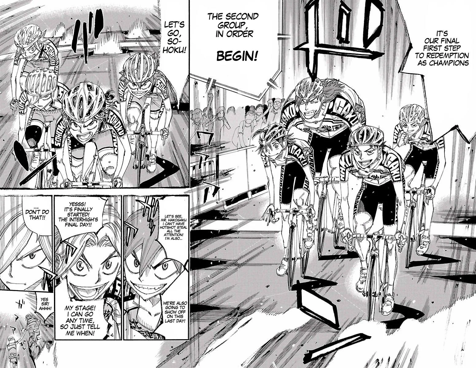 Yowamushi Pedal Zinmanga X Chapter 425 Page 14