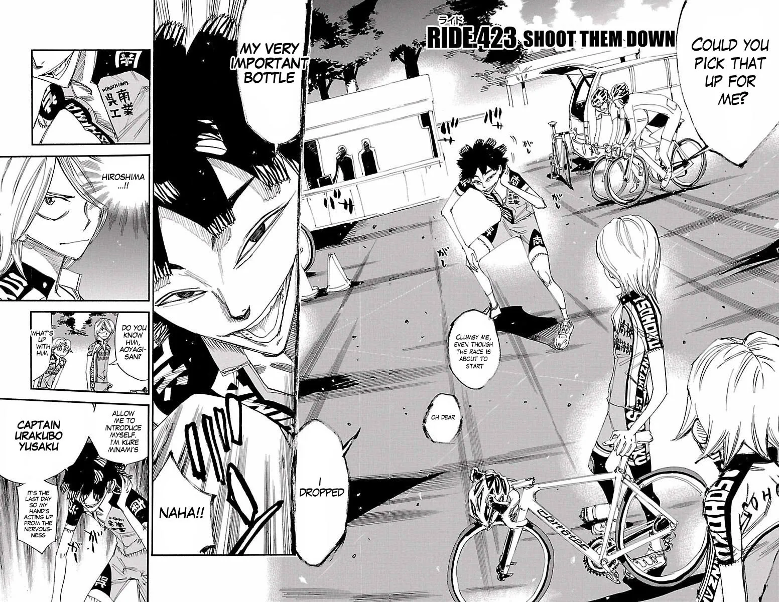 Yowamushi Pedal Zinmanga X Chapter 423 Page 4