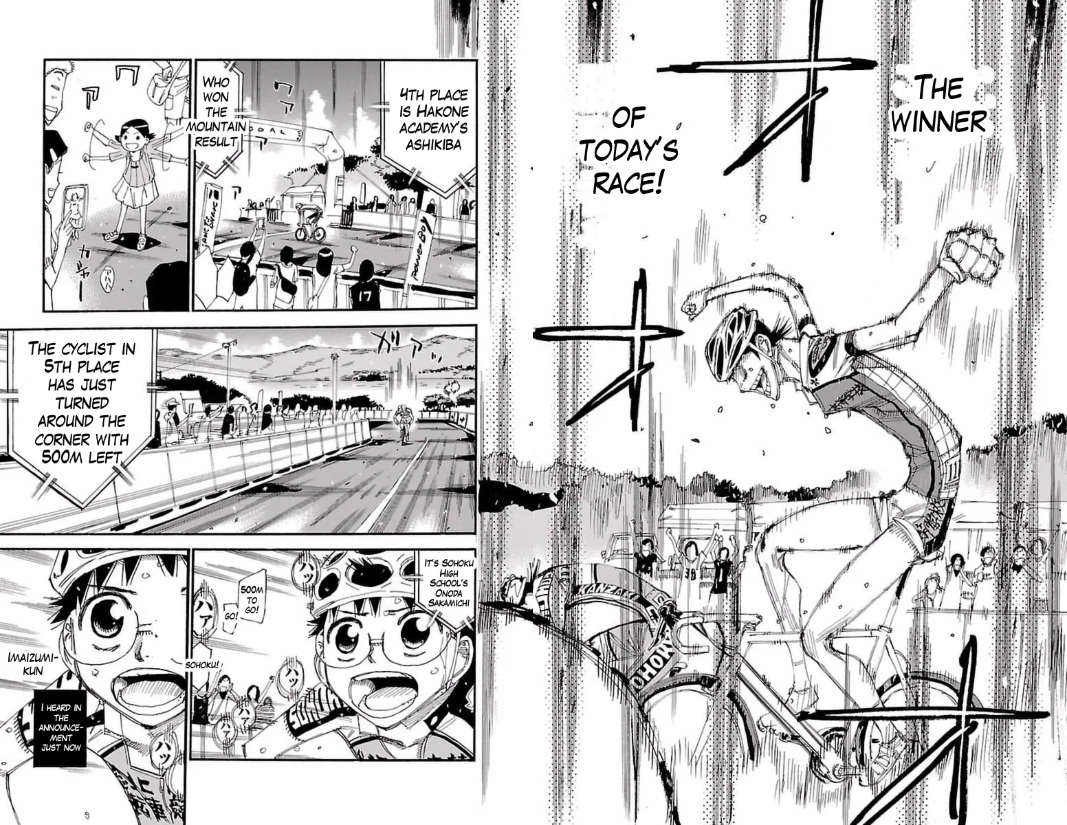 Yowamushi Pedal Zinmanga X Chapter 415 Page 10