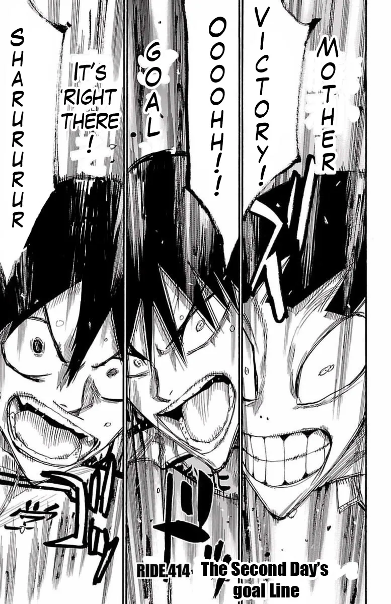 Yowamushi Pedal Zinmanga X Chapter 414 Page 1