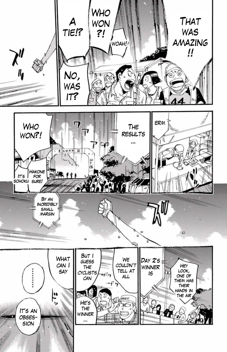 Yowamushi Pedal Zinmanga X Chapter 414 Page 15