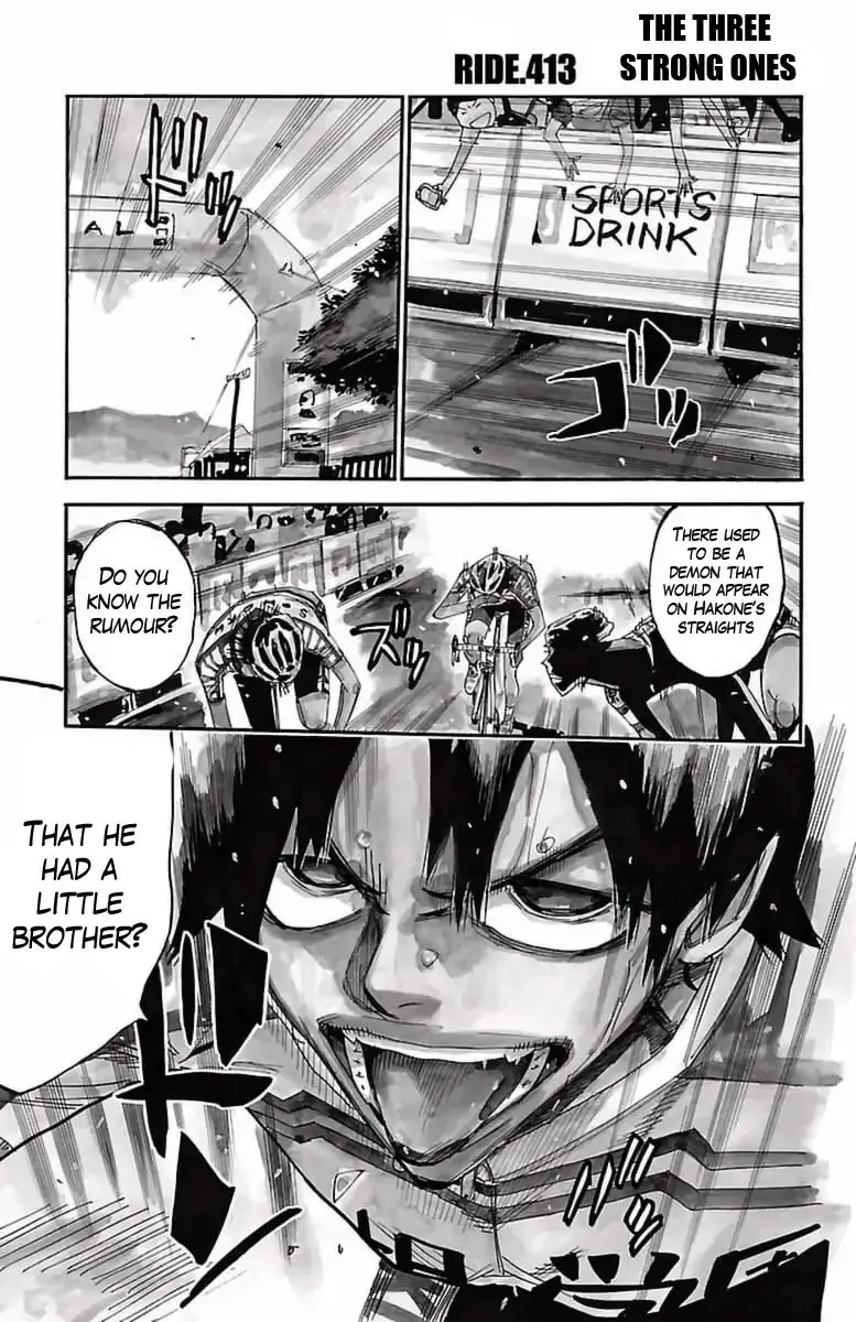 Yowamushi Pedal Zinmanga X Chapter 413 Page 1