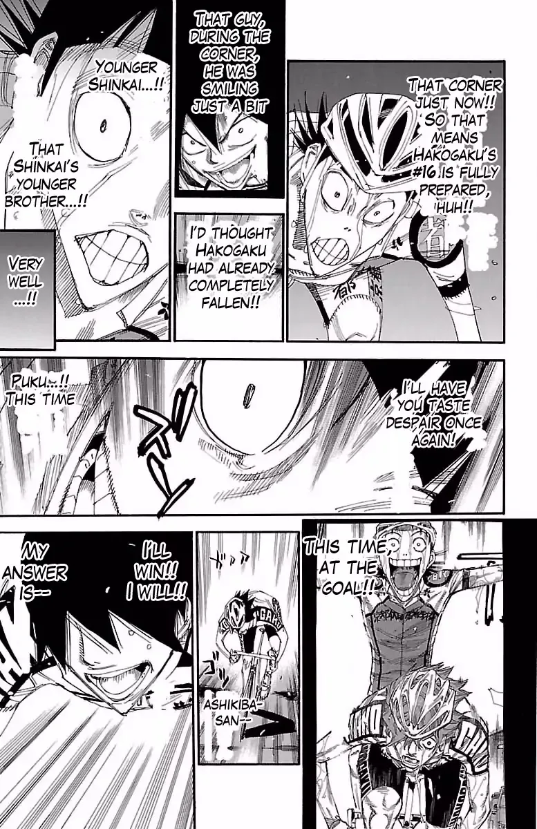 Yowamushi Pedal Zinmanga X Chapter 407 Page 16