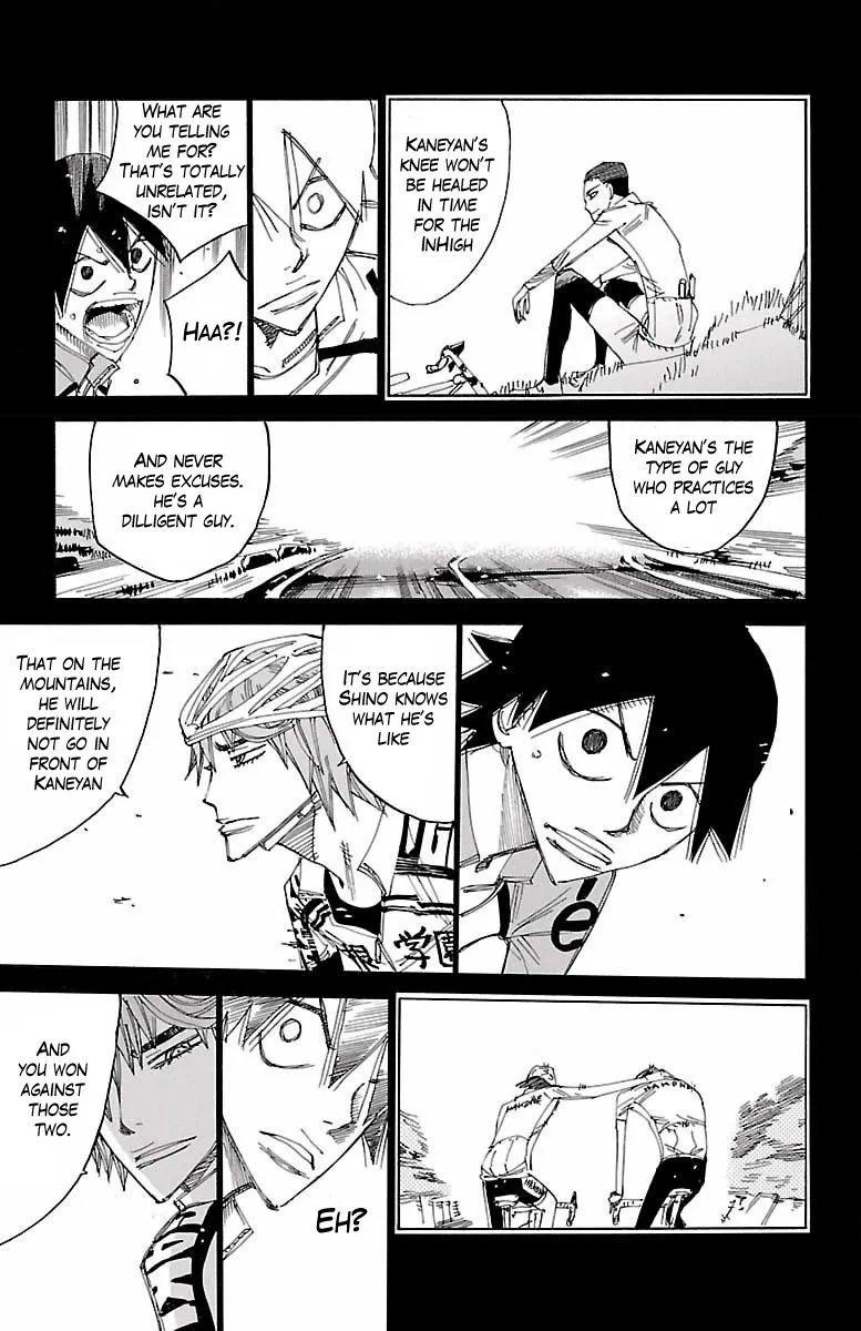 Yowamushi Pedal Zinmanga X Chapter 405 Page 14