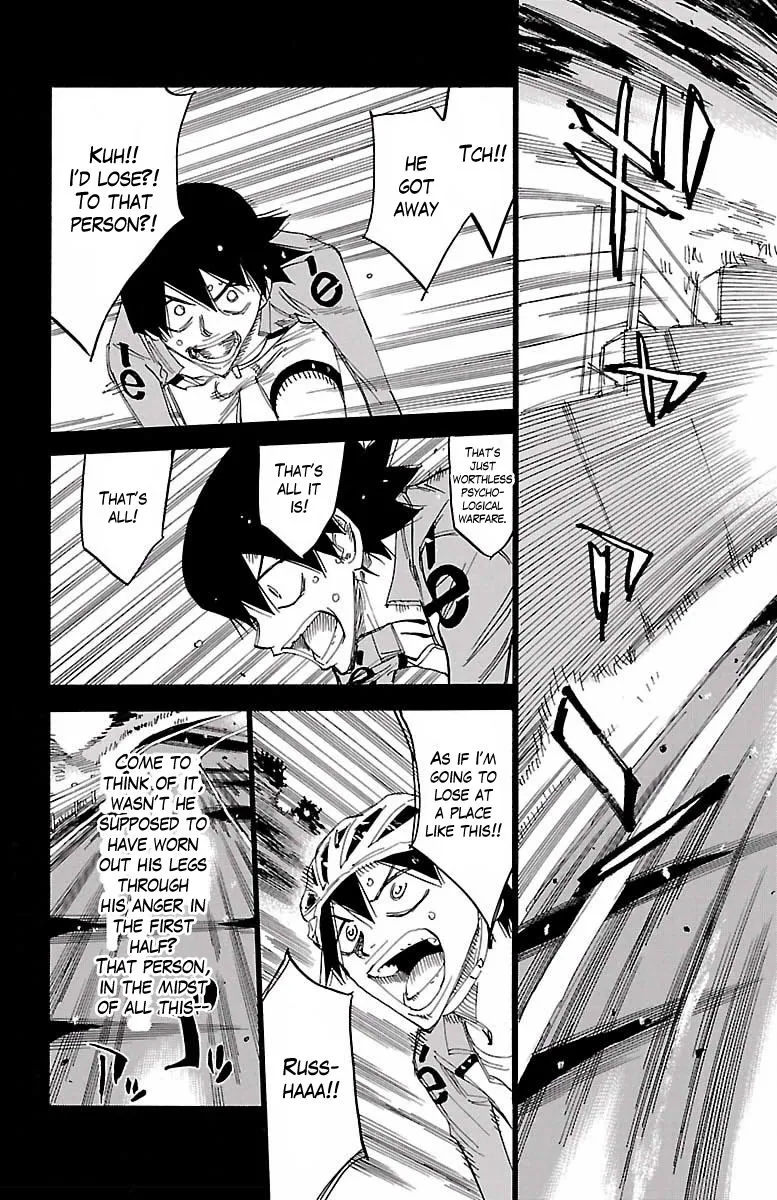 Yowamushi Pedal Zinmanga X Chapter 405 Page 17