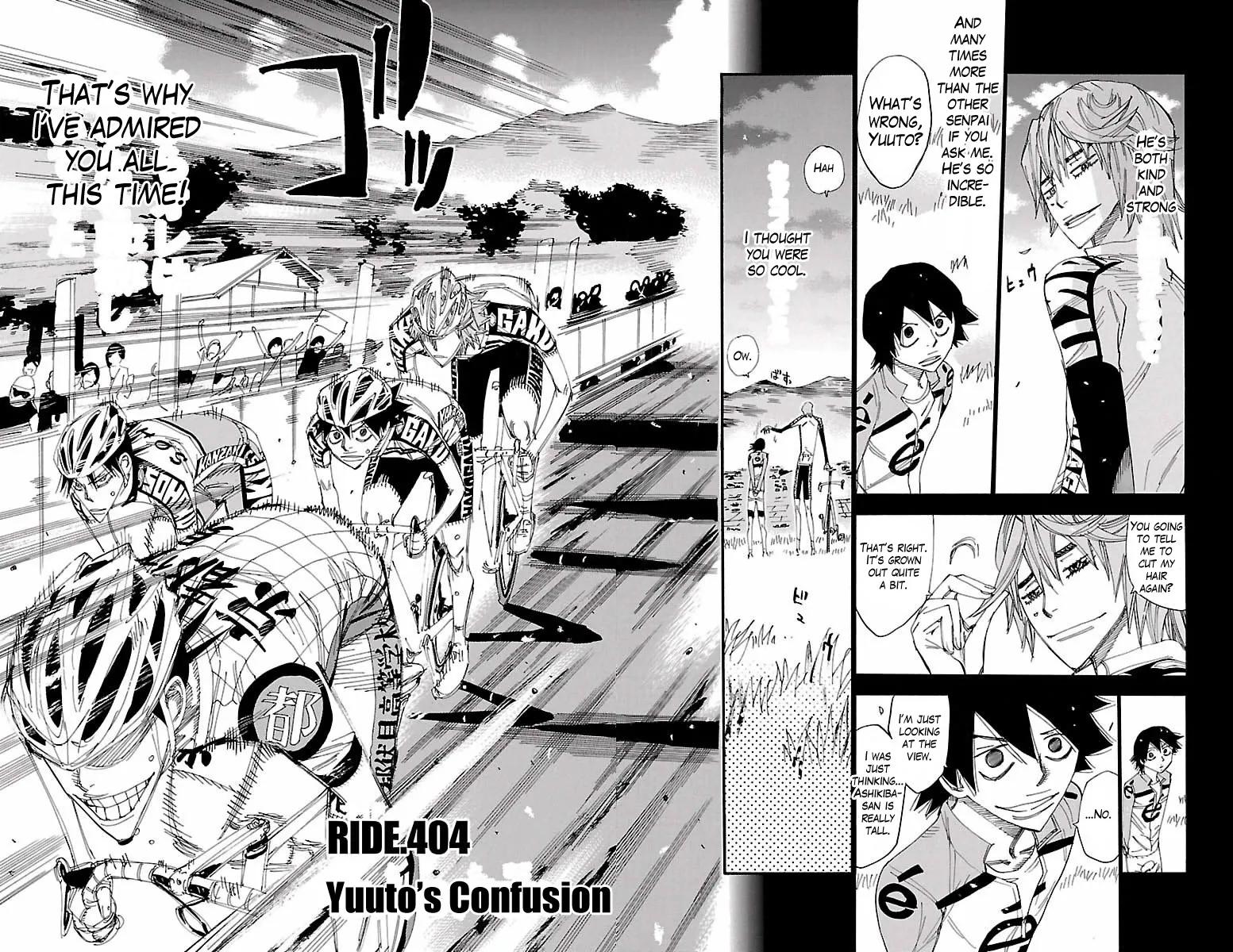 Yowamushi Pedal Zinmanga X Chapter 404 Page 4
