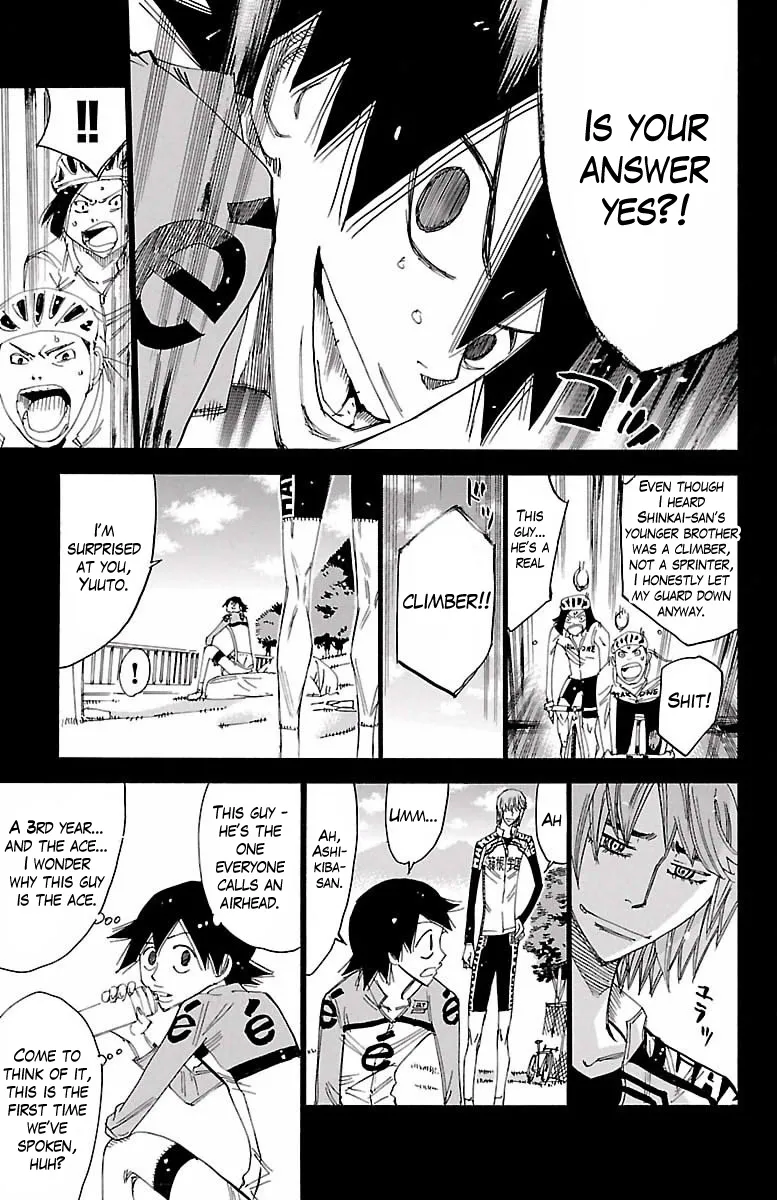 Yowamushi Pedal Zinmanga X Chapter 404 Page 16