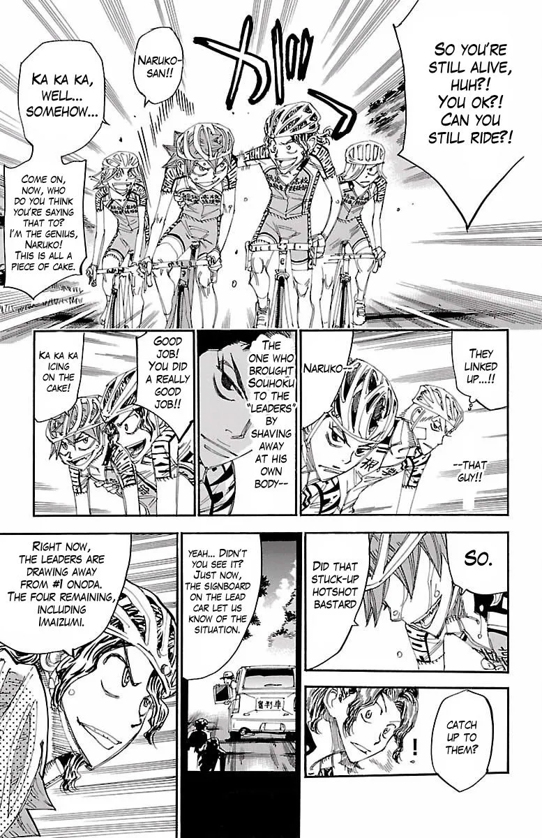 Yowamushi Pedal Zinmanga X Chapter 403 Page 14