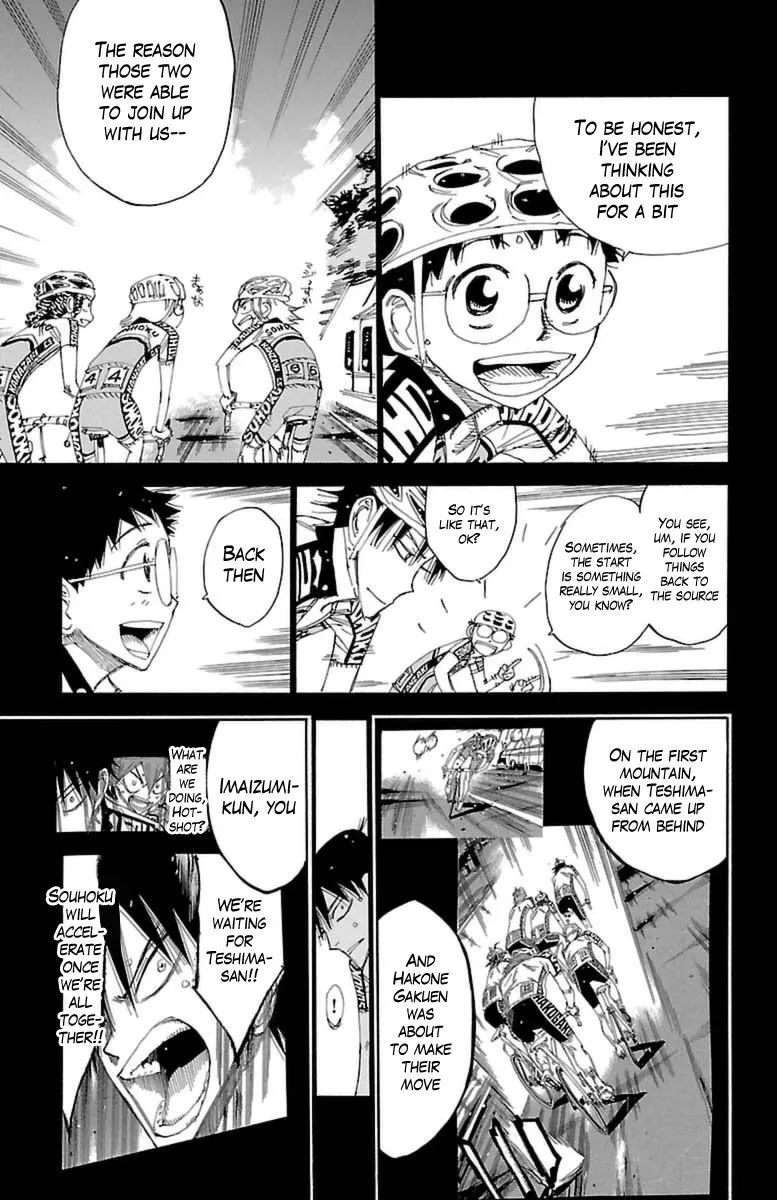 Yowamushi Pedal Zinmanga X Chapter 397 Page 16