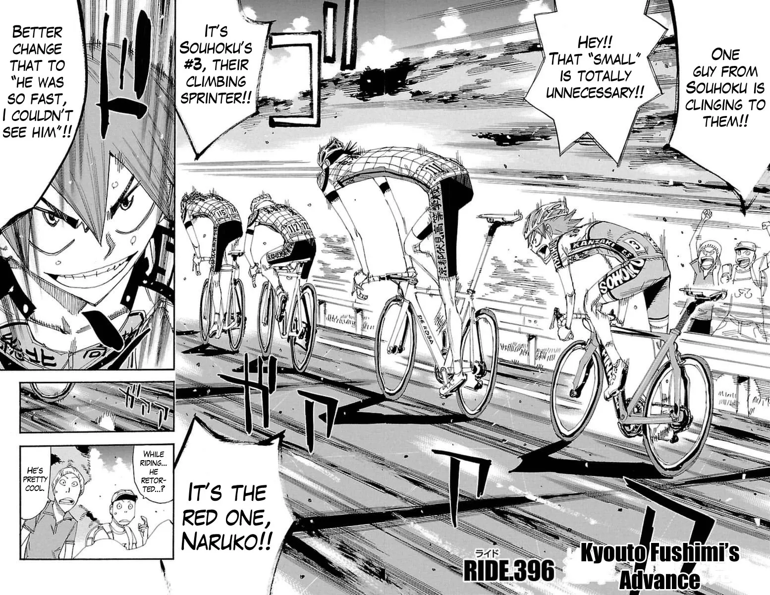 Yowamushi Pedal Zinmanga X Chapter 396 Page 2