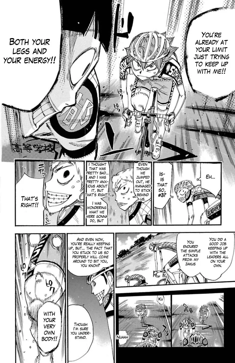 Yowamushi Pedal Zinmanga X Chapter 396 Page 10