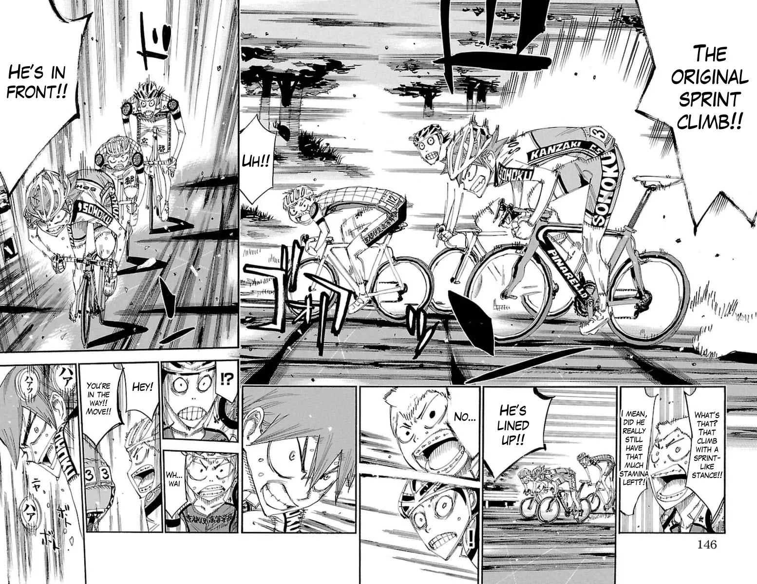 Yowamushi Pedal Zinmanga X Chapter 396 Page 13