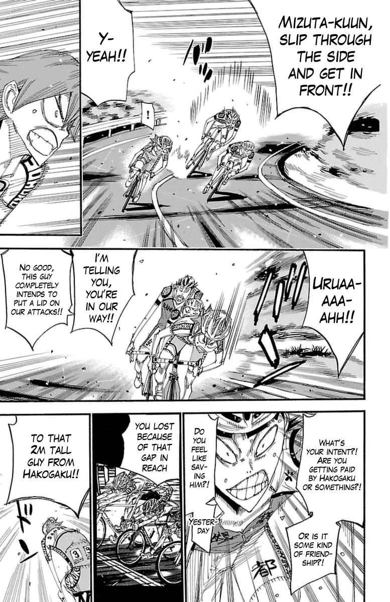 Yowamushi Pedal Zinmanga X Chapter 396 Page 15