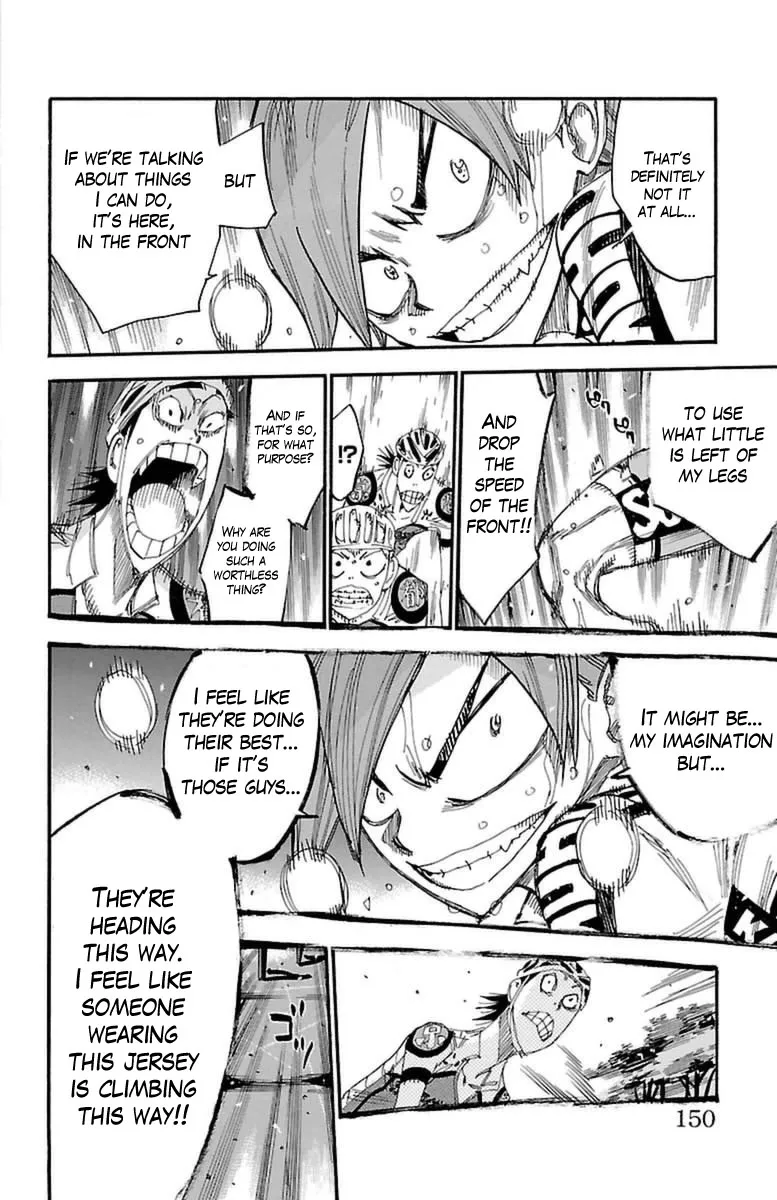Yowamushi Pedal Zinmanga X Chapter 396 Page 16