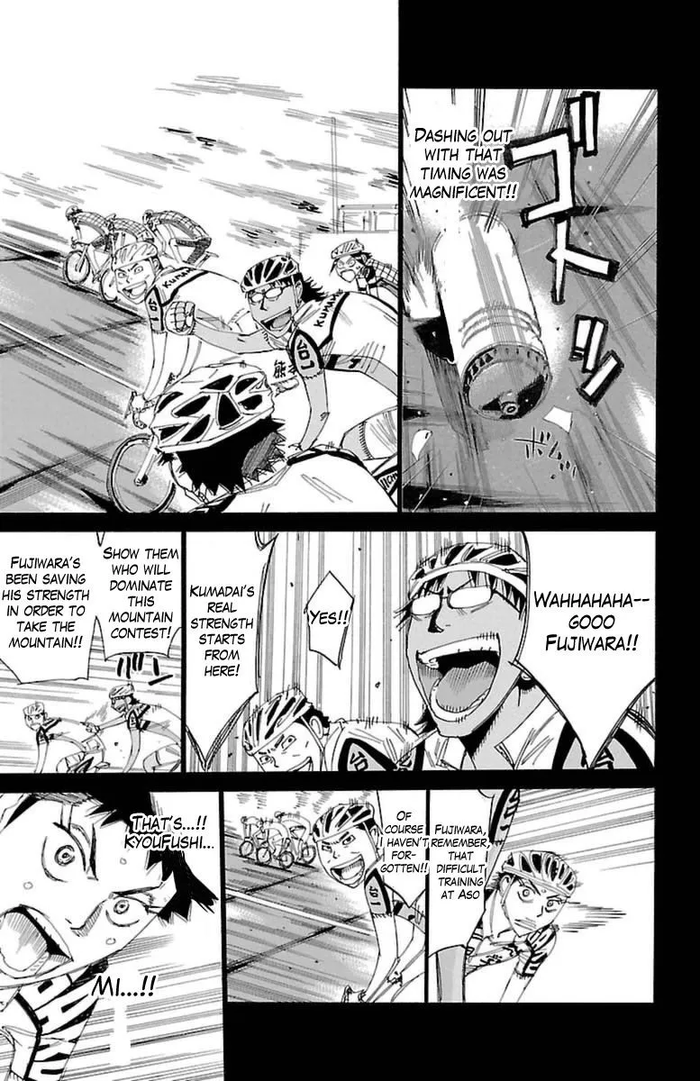 Yowamushi Pedal Zinmanga X Chapter 395 Page 14