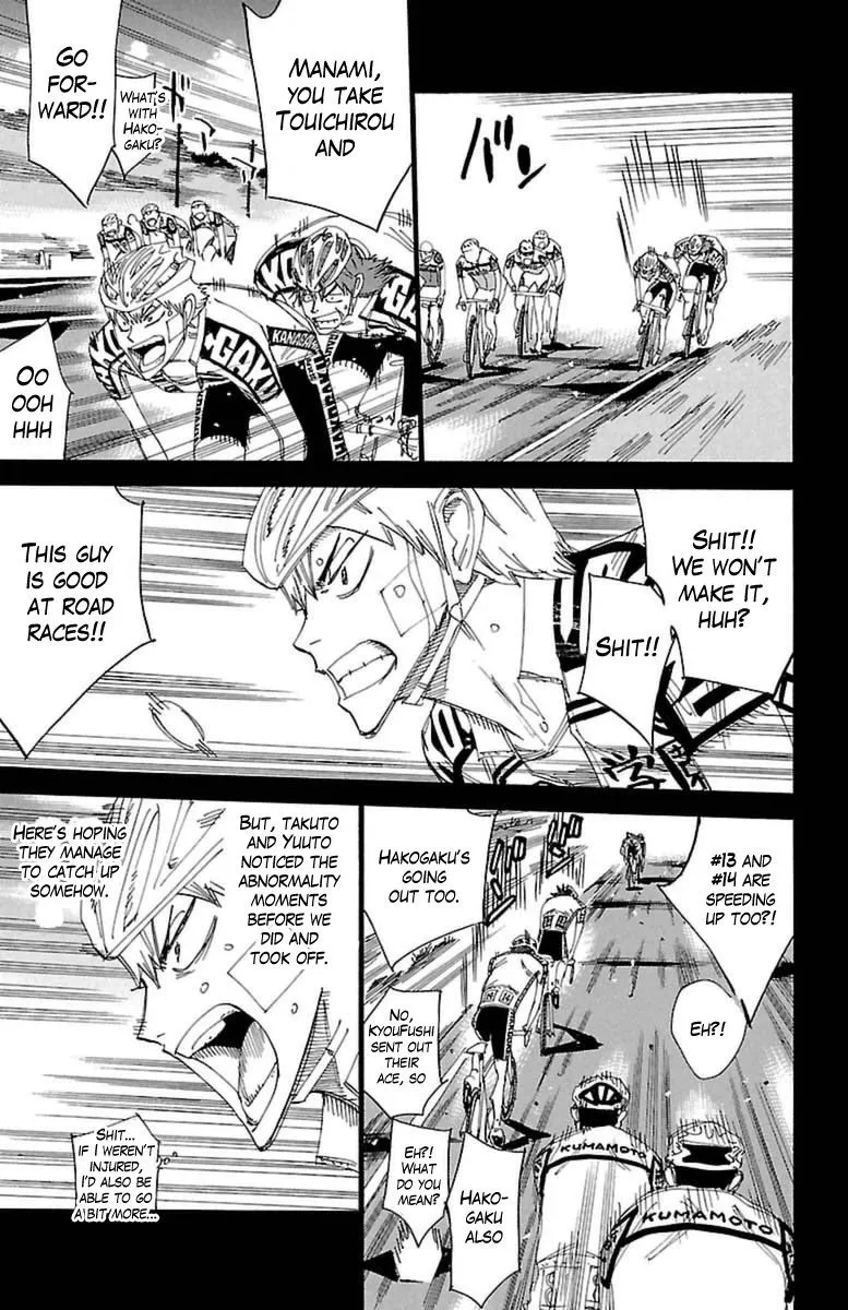 Yowamushi Pedal Zinmanga X Chapter 395 Page 18