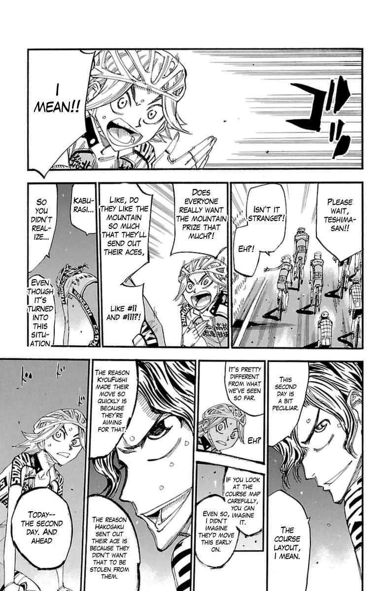 Yowamushi Pedal Zinmanga X Chapter 394 Page 16