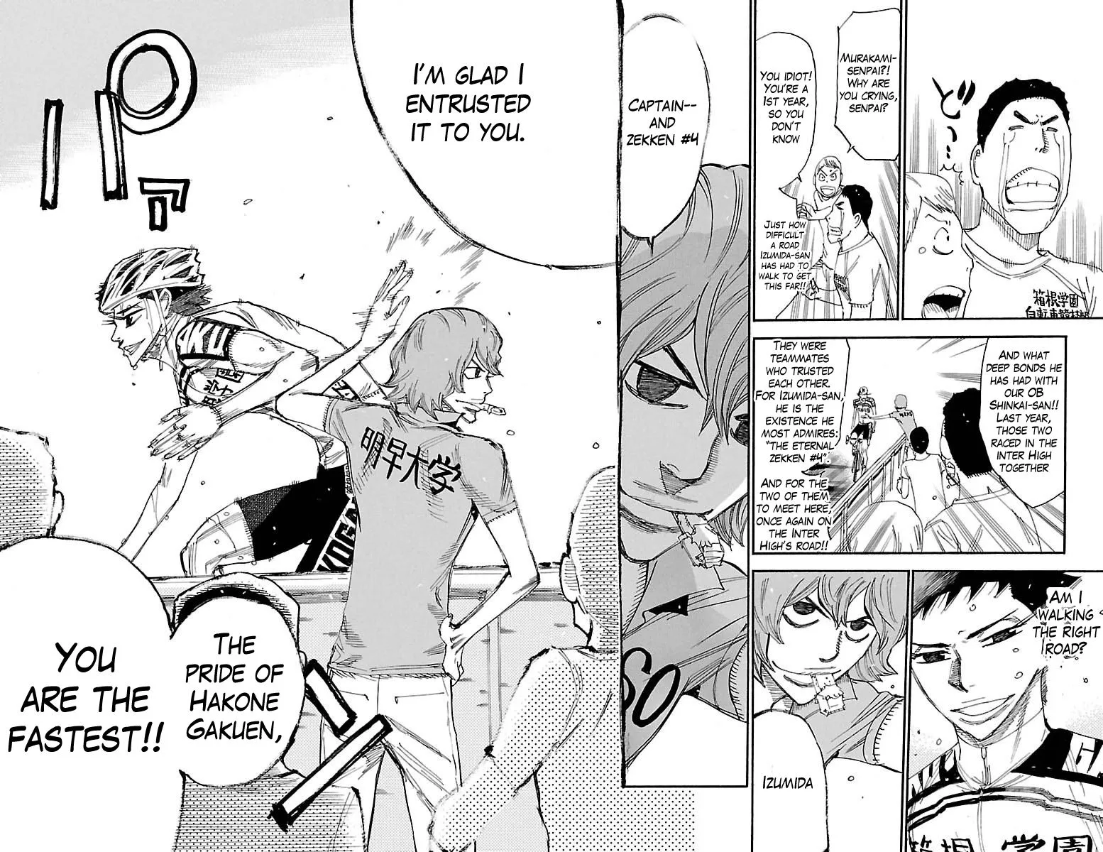 Yowamushi Pedal Zinmanga X Chapter 385 Page 10
