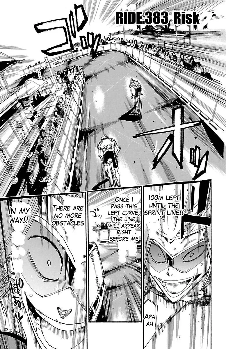Yowamushi Pedal Zinmanga X Chapter 383 Page 1