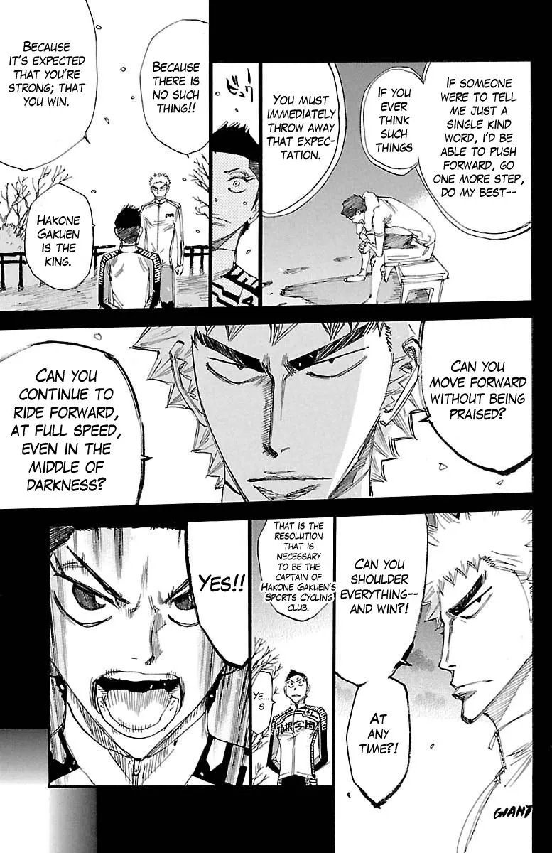 Yowamushi Pedal Zinmanga X Chapter 382 Page 8