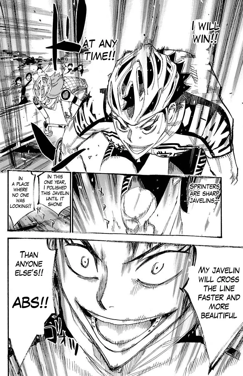 Yowamushi Pedal Zinmanga X Chapter 382 Page 9