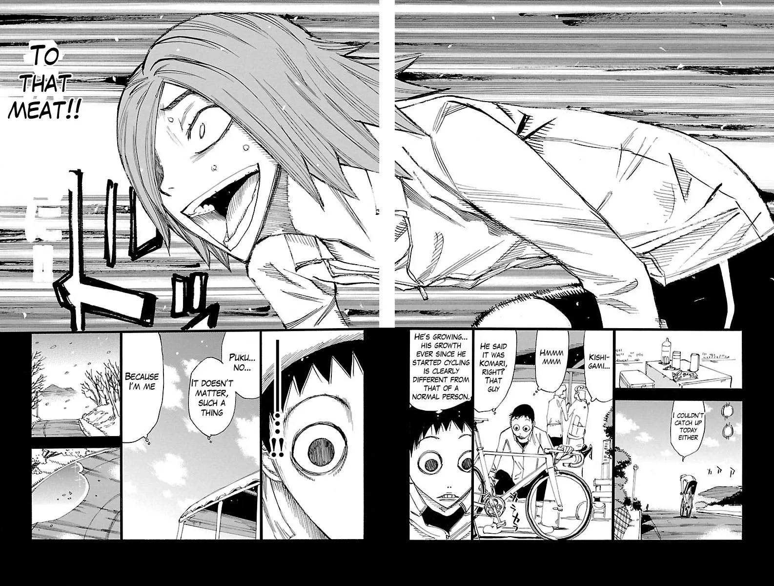 Yowamushi Pedal Zinmanga X Chapter 381 Page 13