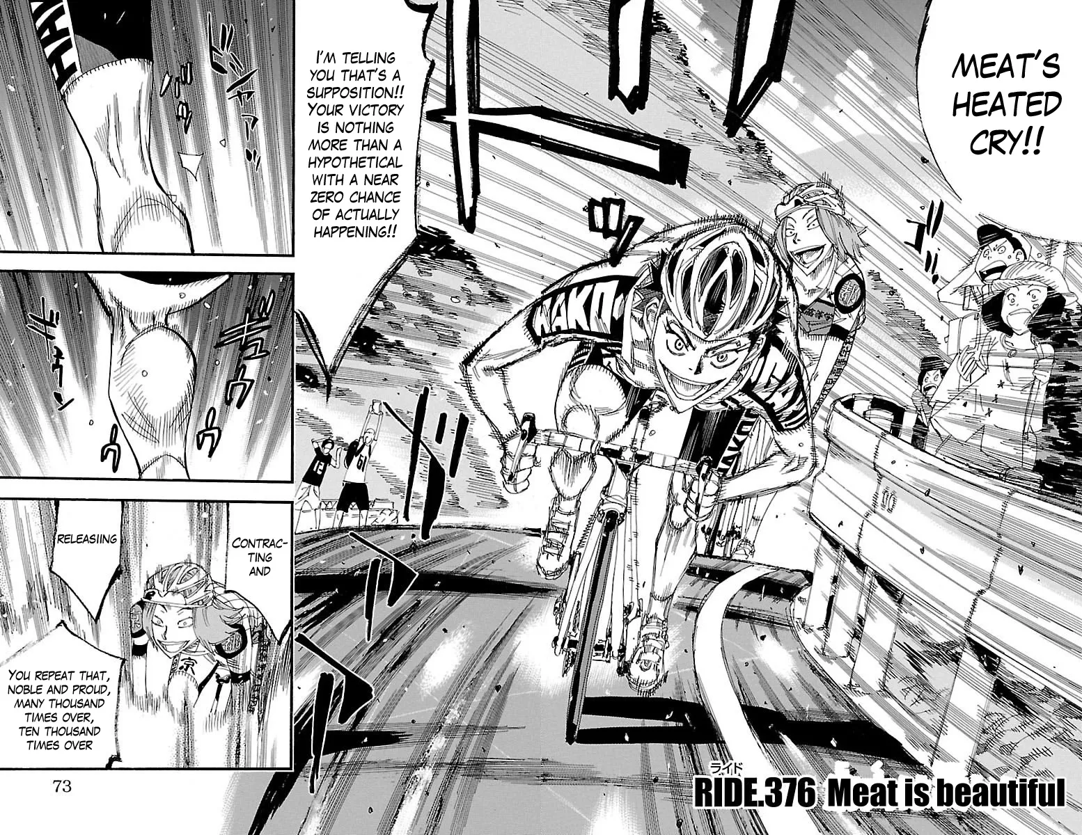 Yowamushi Pedal Zinmanga X Chapter 376 Page 3