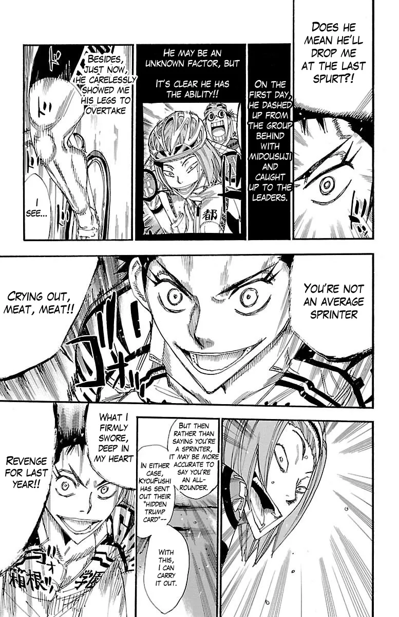 Yowamushi Pedal Zinmanga X Chapter 376 Page 8
