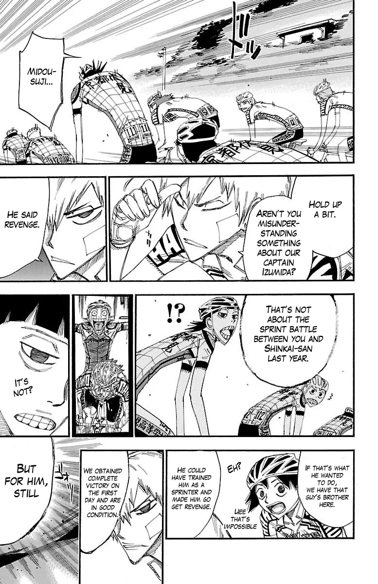 Yowamushi Pedal Zinmanga X Chapter 376 Page 17