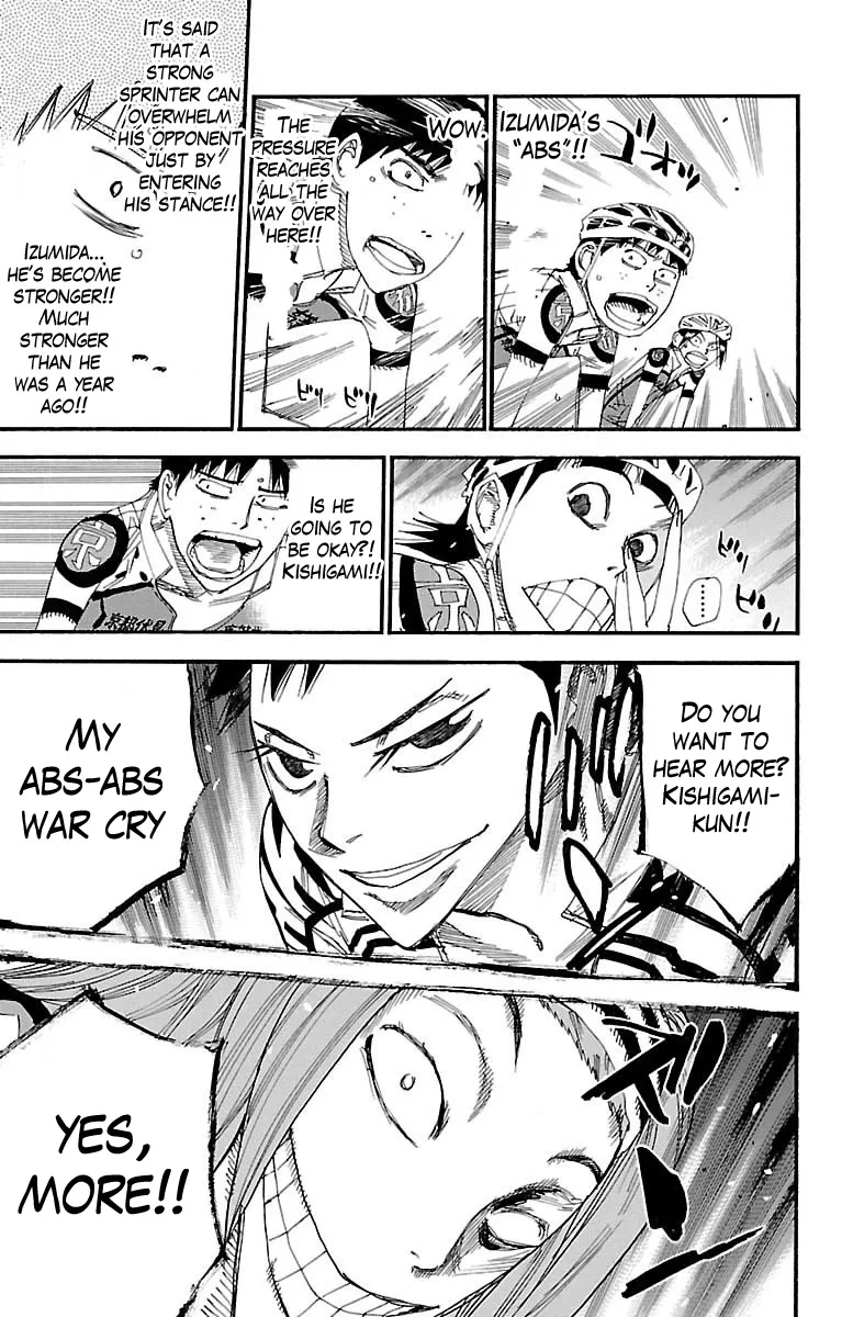 Yowamushi Pedal Zinmanga X Chapter 375 Page 8