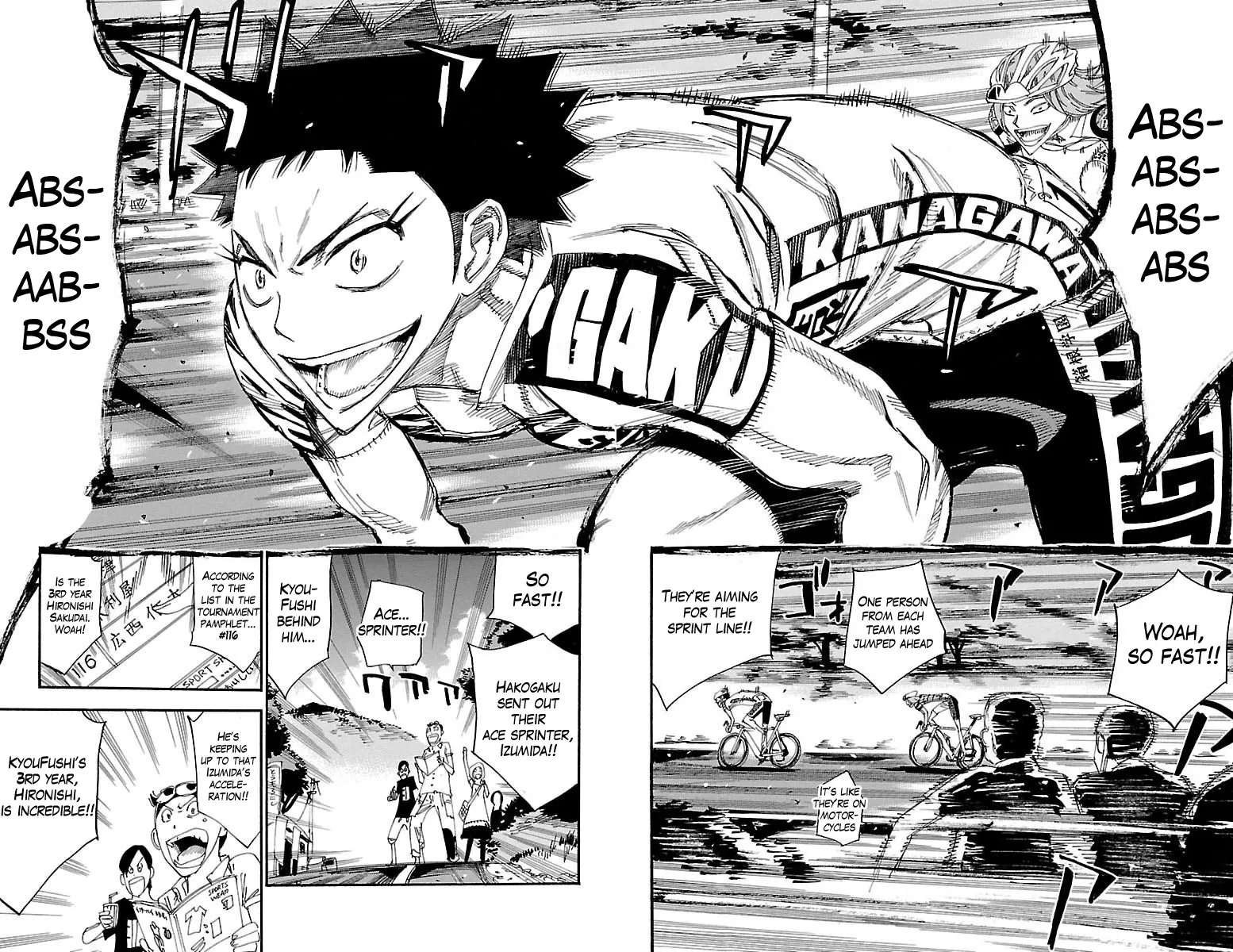 Yowamushi Pedal Zinmanga X Chapter 375 Page 11