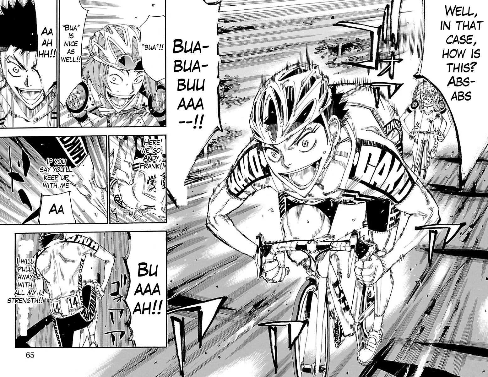 Yowamushi Pedal Zinmanga X Chapter 375 Page 14