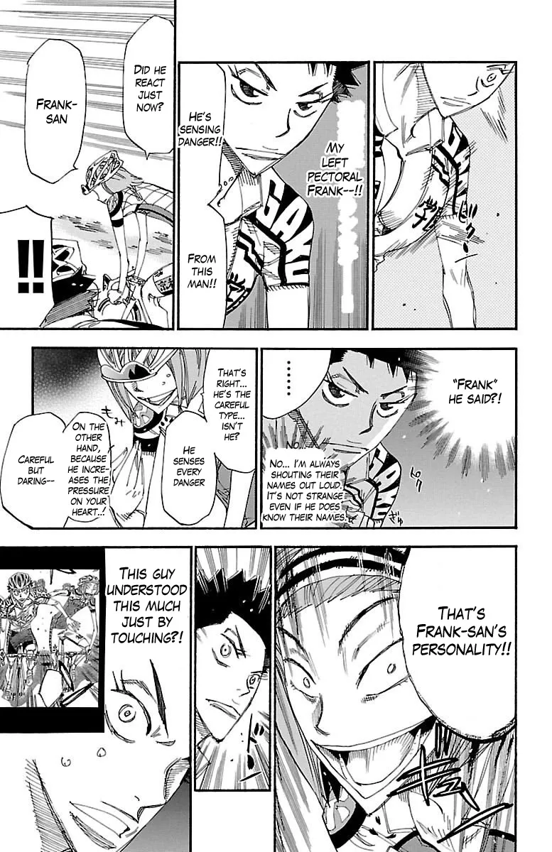 Yowamushi Pedal Zinmanga X Chapter 375 Page 16