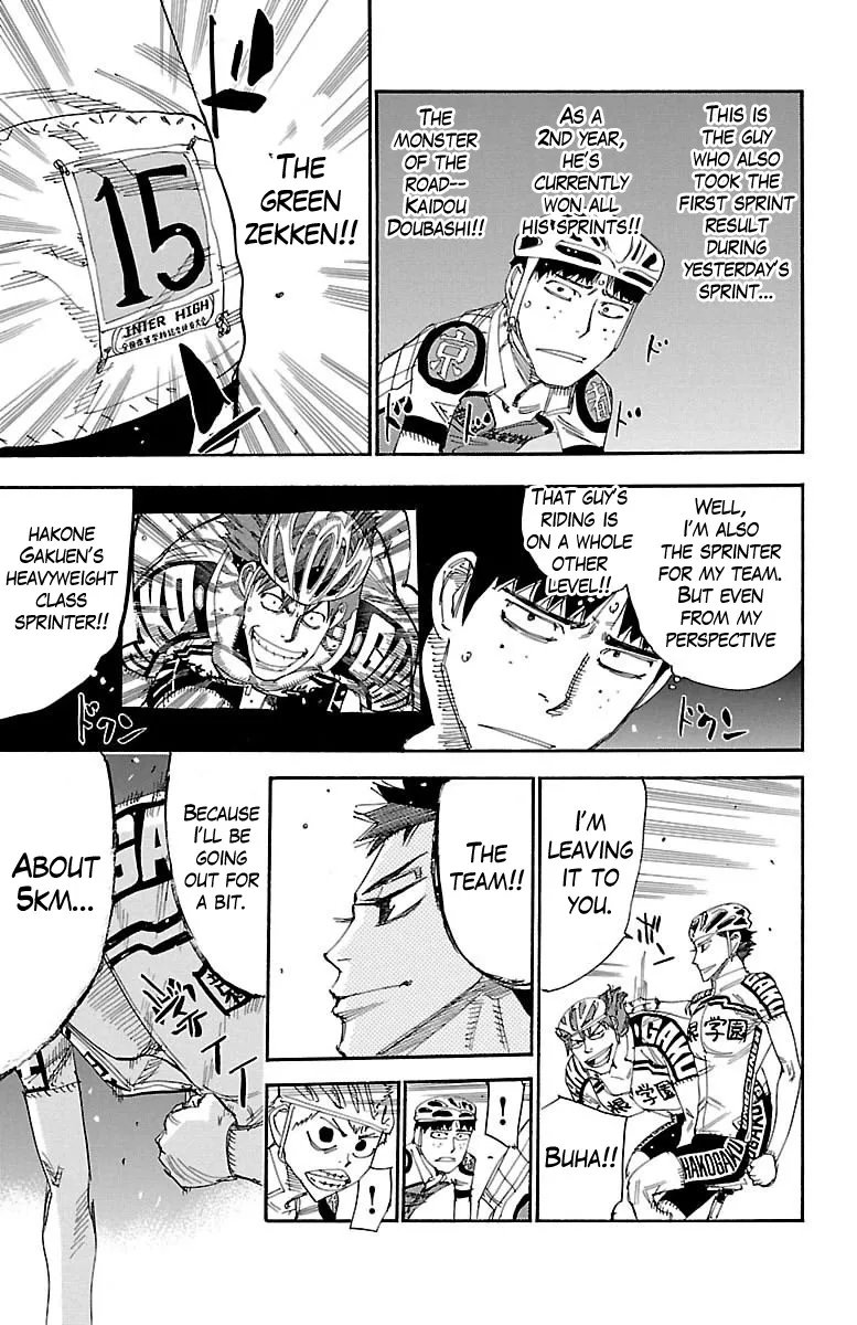 Yowamushi Pedal Zinmanga X Chapter 374 Page 4