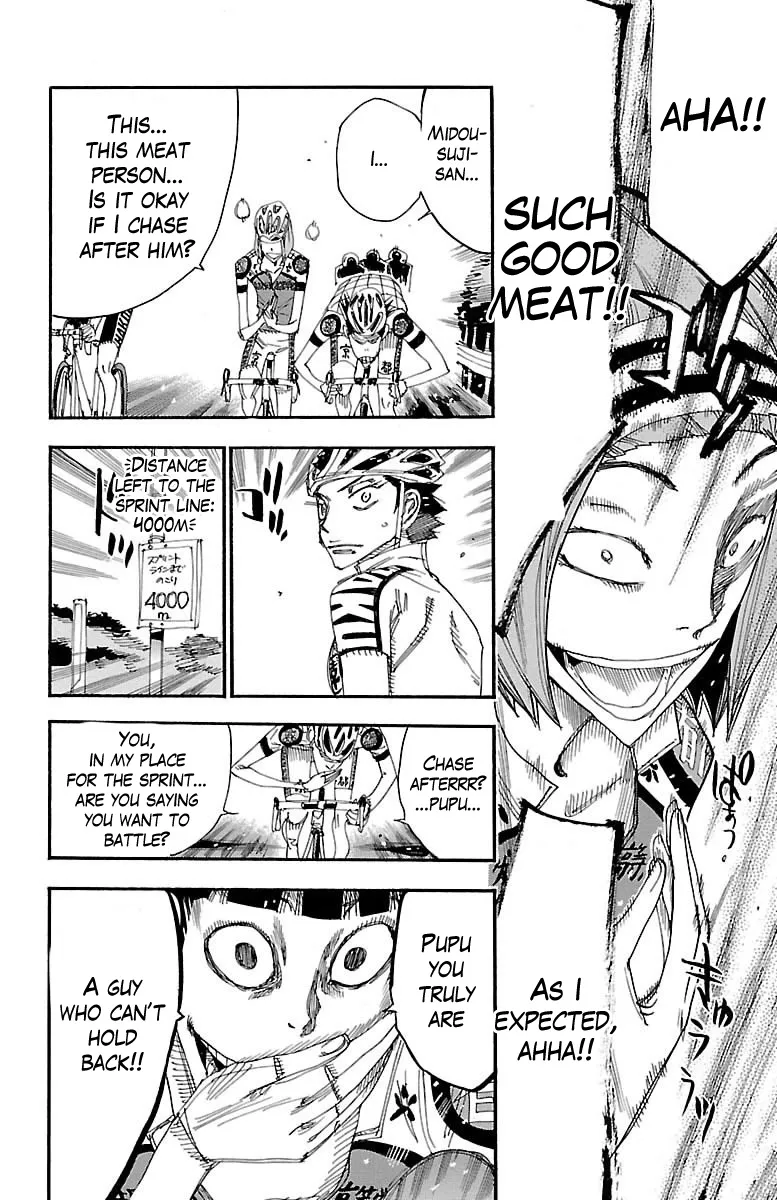 Yowamushi Pedal Zinmanga X Chapter 374 Page 17