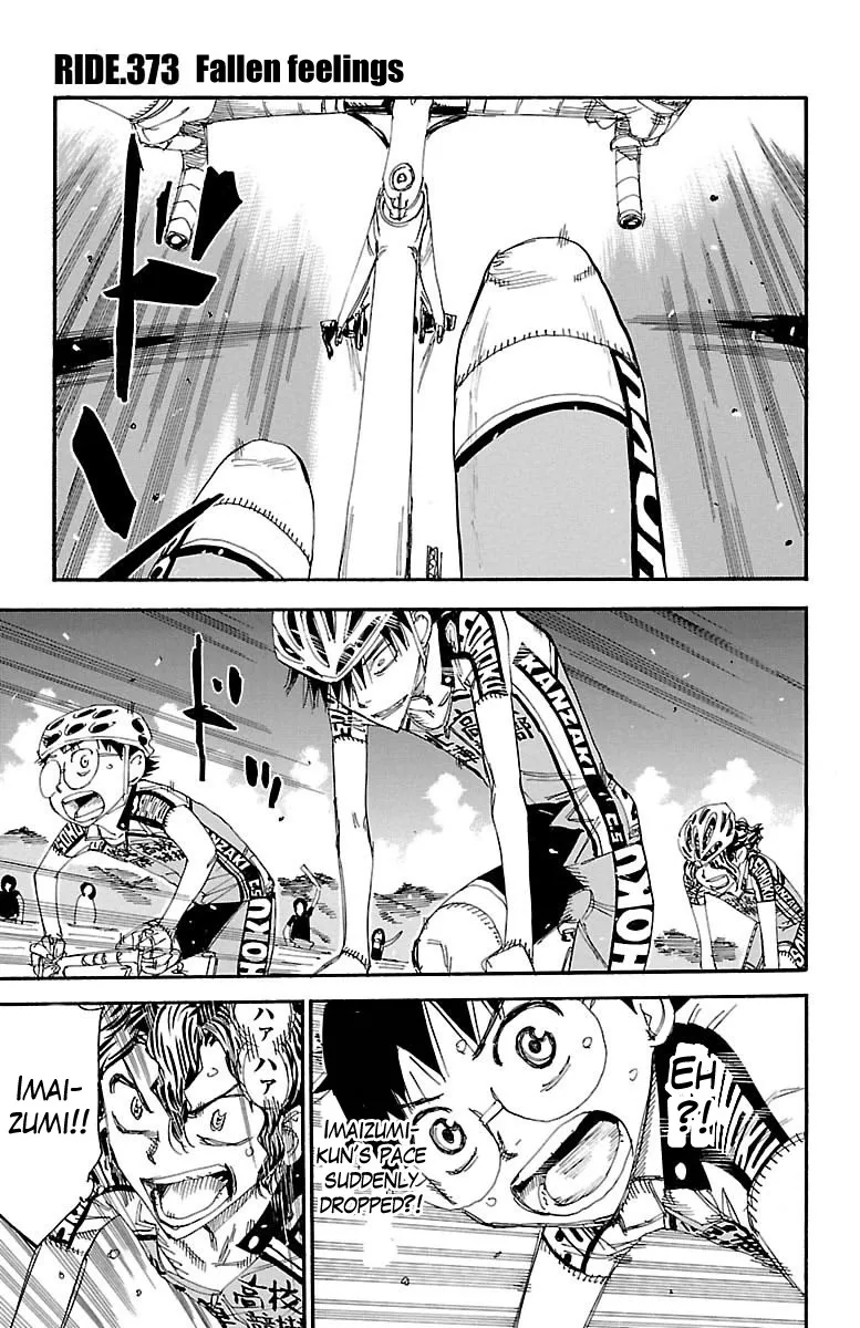 Yowamushi Pedal Zinmanga X Chapter 373 Page 1