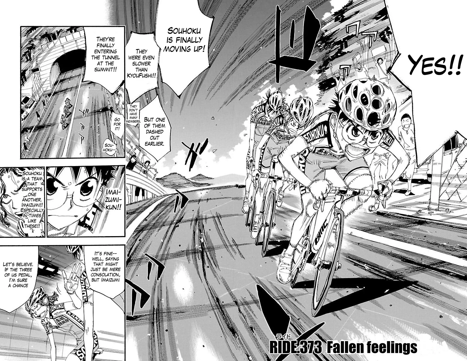 Yowamushi Pedal Zinmanga X Chapter 373 Page 4