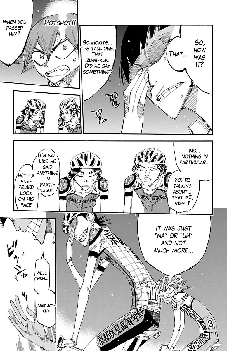Yowamushi Pedal Zinmanga X Chapter 373 Page 11
