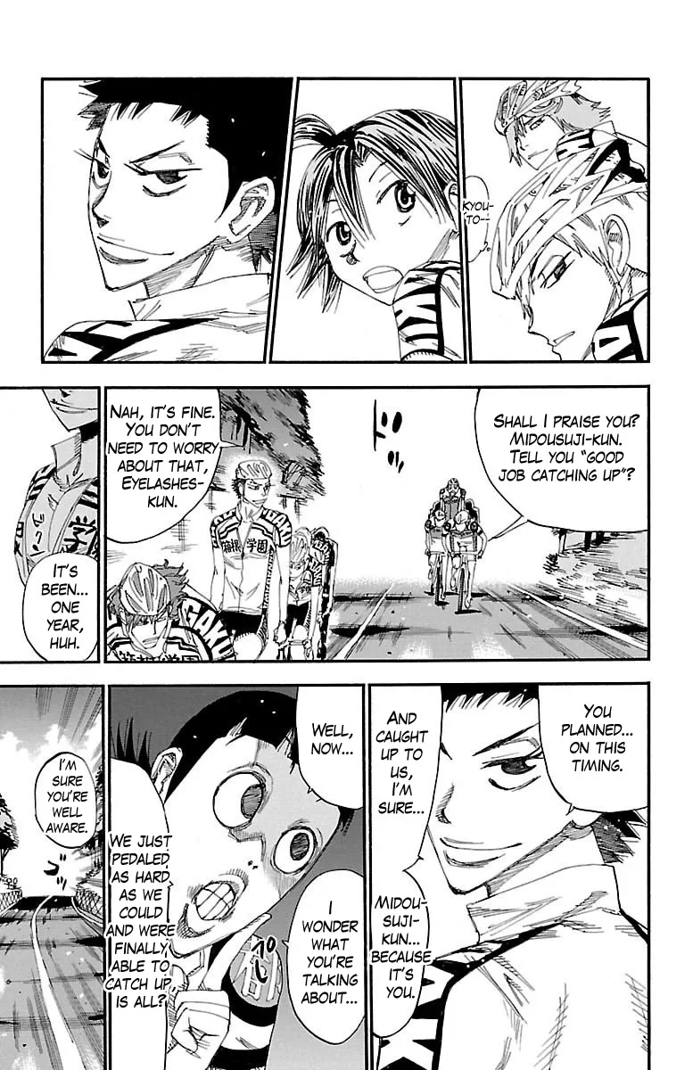 Yowamushi Pedal Zinmanga X Chapter 373 Page 16