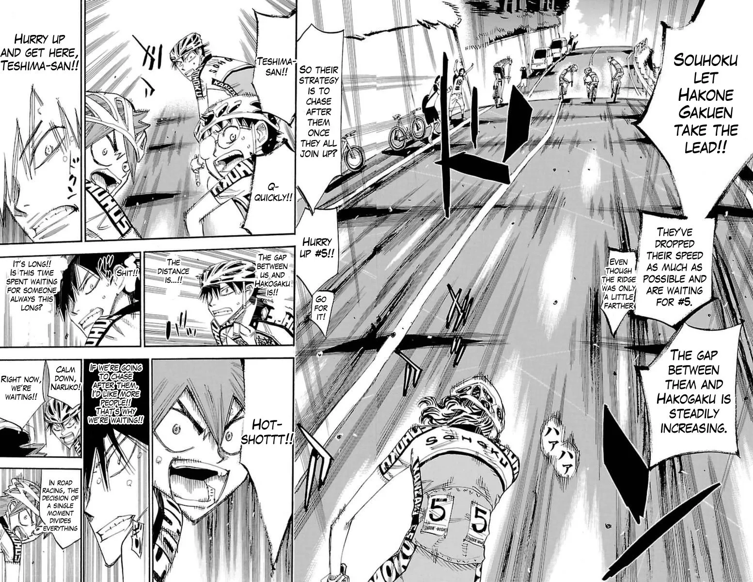 Yowamushi Pedal Zinmanga X Chapter 371 Page 8