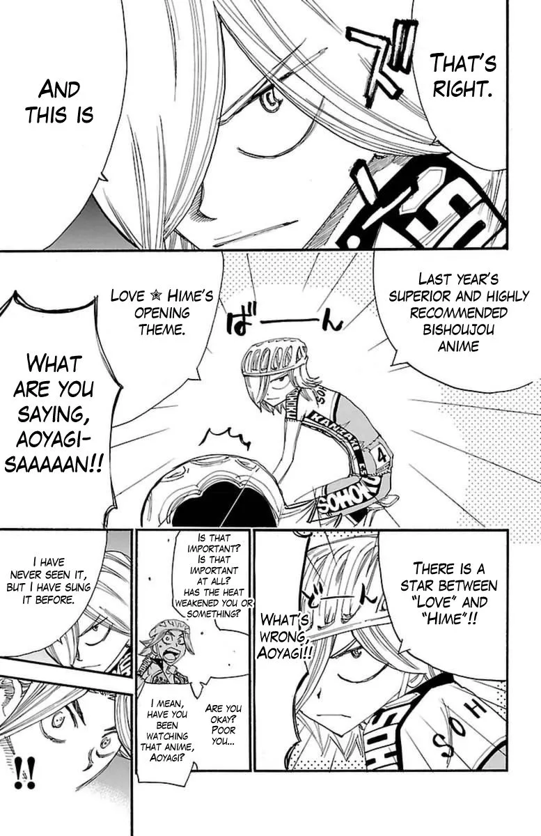 Yowamushi Pedal Zinmanga X Chapter 365 Page 8