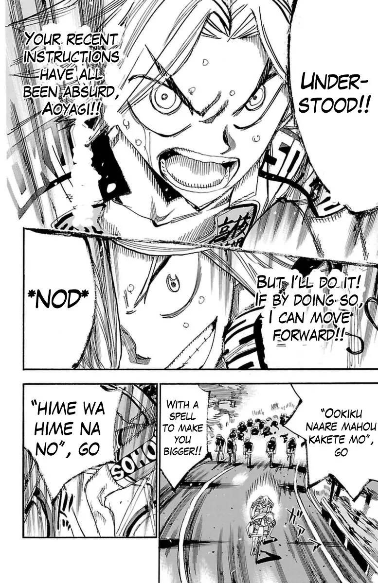 Yowamushi Pedal Zinmanga X Chapter 365 Page 23