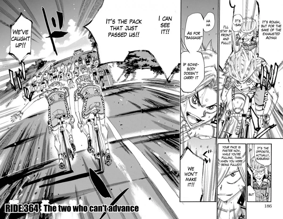 Yowamushi Pedal Zinmanga X Chapter 364 Page 2
